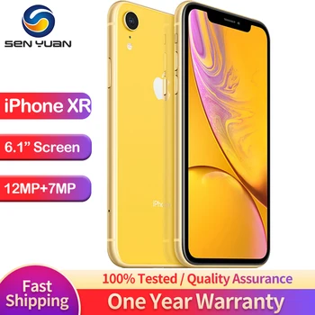 Original Apple iPhone XR 4G LTE USED Mobile Phone Unlocked 6.1 1