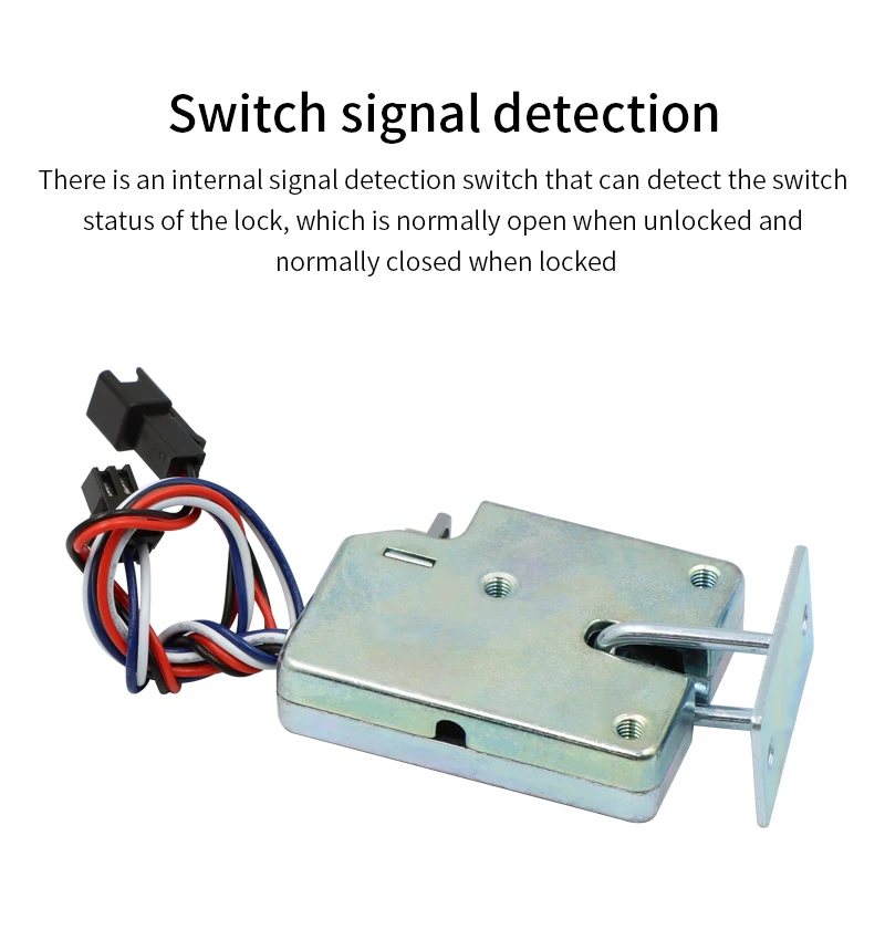 Electric Lock DC 5V/DC 12V/DC 24V Mini Small Size Solenoid Electromagnetic Elect