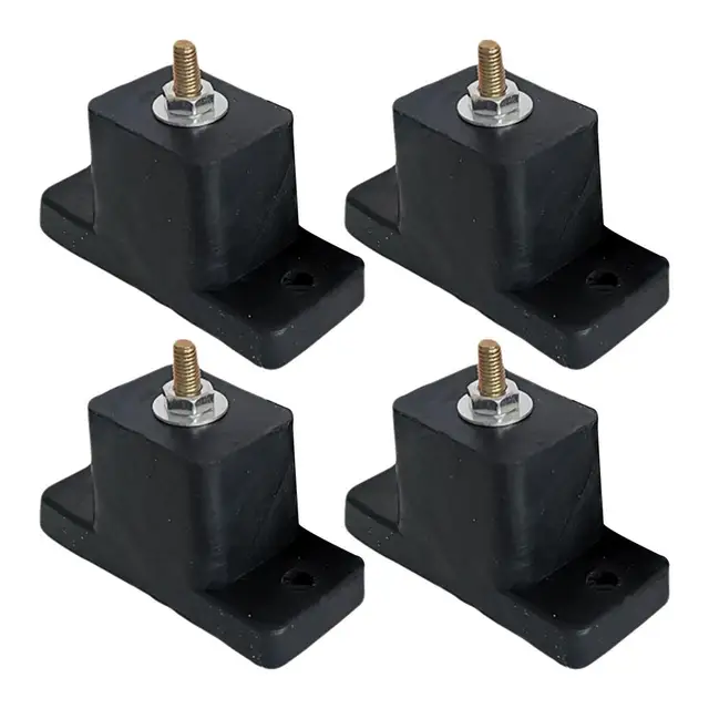 Supporti Antivibranti In Gomma Per Aria Condizionata - Set Da 4 Pezzi, 11x5x8.7 Cm - Foto 9