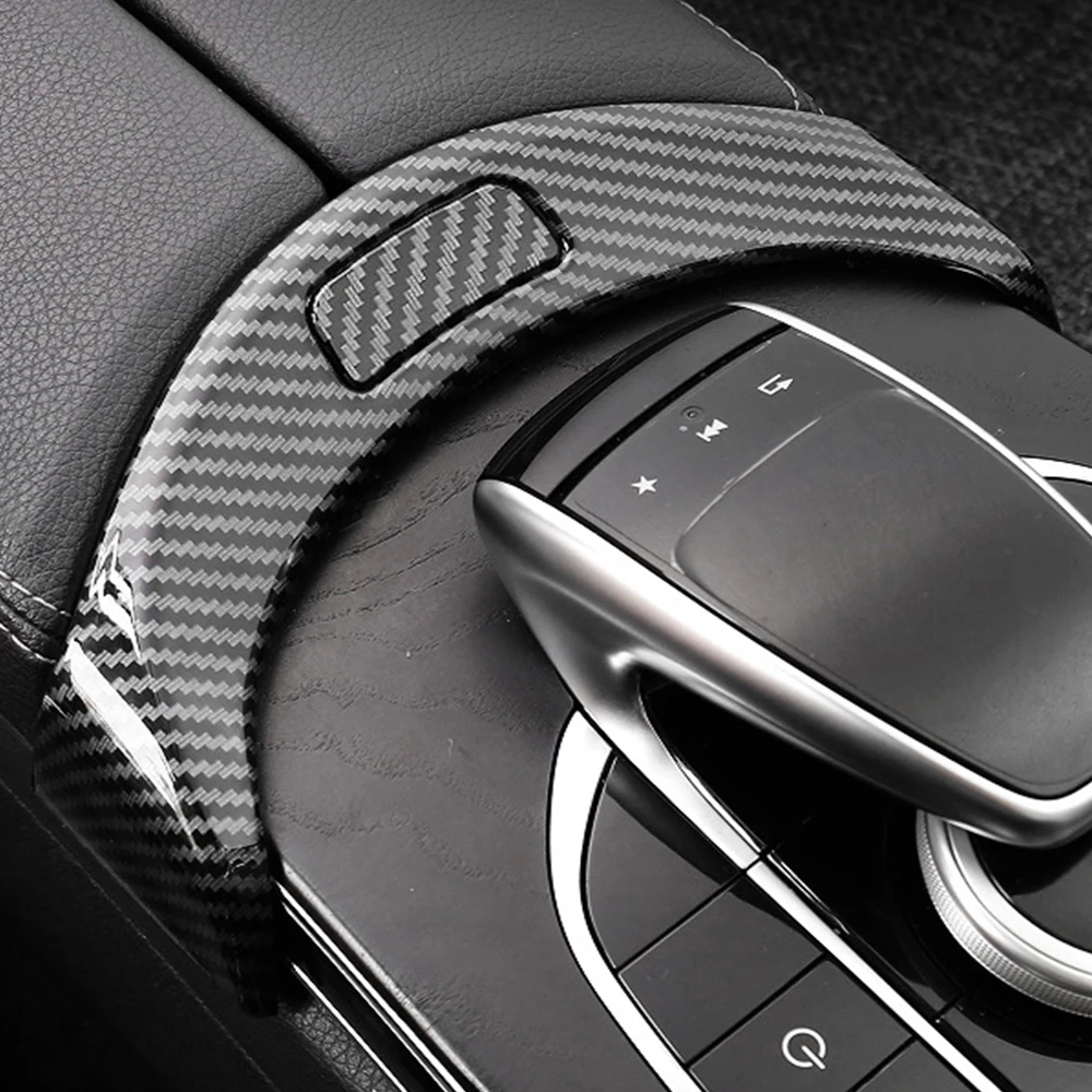 Наклейки для крышки подлокотника Mercedes Benz C Class W205 (C180 C200 C250 C300 C350e) 2015-2020, 2 шт. (art.: 3920bf8a3bd3a) - 3920bf8a3bd3a