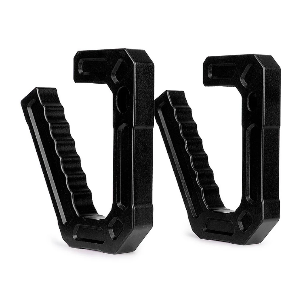 

For Jeep JK Wrangler 2007-2018 Sport Sahara Rubicon 2/4 Door Aluminum Front Grab Handles Grip Bar Compatible (1 Pair)