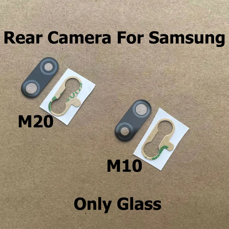 

Задняя стеклянная крышка объектива камеры для Samsung Galaxy M20 M10 с клейкой наклейкой запасные части