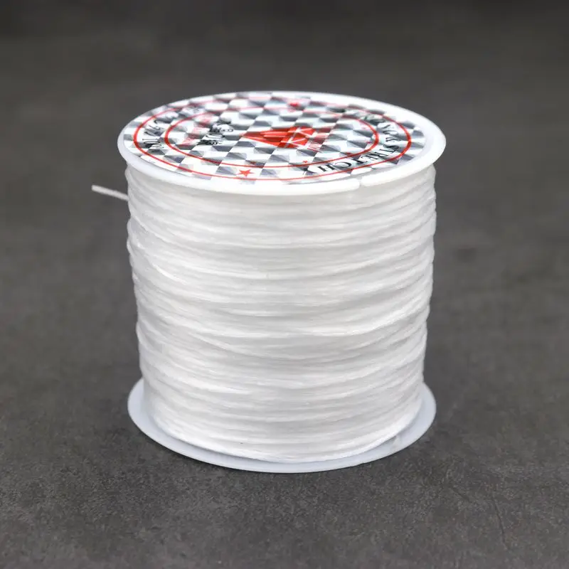 Elastic Beading Cords 50m Strong Stretchy Jewelry Findings DIY Accessories