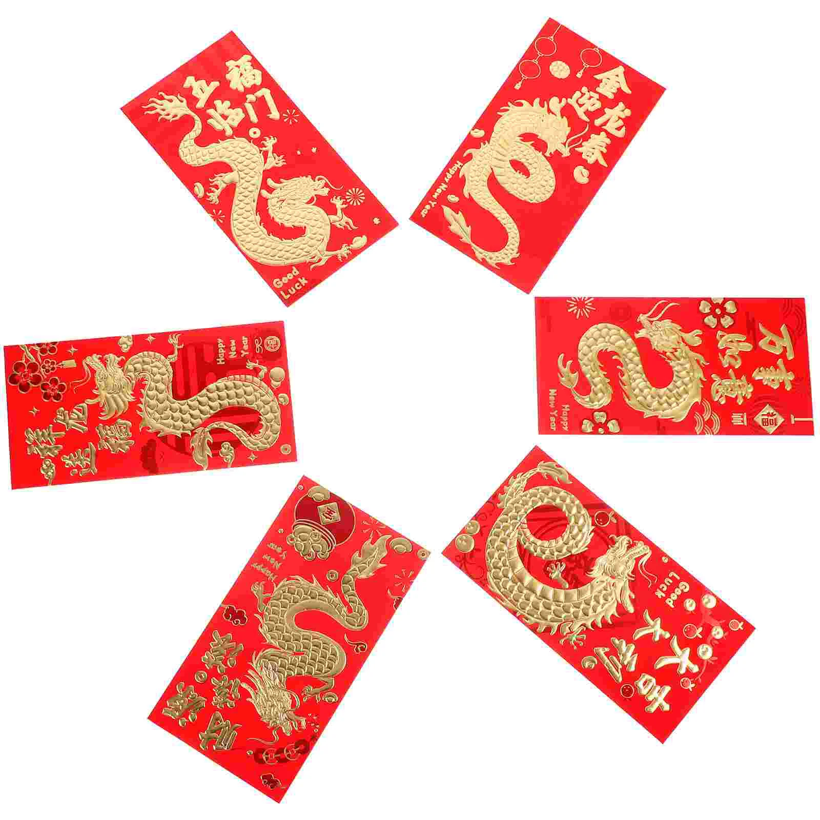 

New Year Red Envelopes Lucky Money Bless Red Pockets Year Chinese Spring New Year Wedding Ceremony Decorations