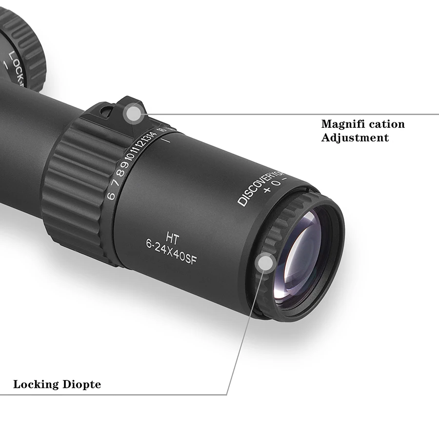 Optical Outdoor Sport Scope Discoveryopt HT 6-24X40SF First Focal Plane Scopes Hunting Scope Optical Sights
