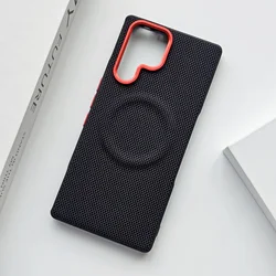 Protective Magnetic Ring with Red Circle Lens - Slim Cover for Enhanced Safeguarding (Black)