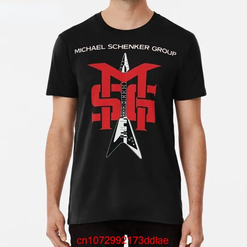 T-Shirt Michael Schenker Msg Rock Armi In Metallo Duro Pesante E T-Shirt Moda Casual Da Uomo Pronta