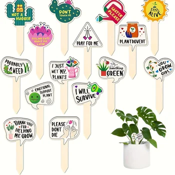 5/10Pcs Plant Labels for Succulent Flowers and Green Plants Plant Markers Gifts for Outdoor Garden Waterproof