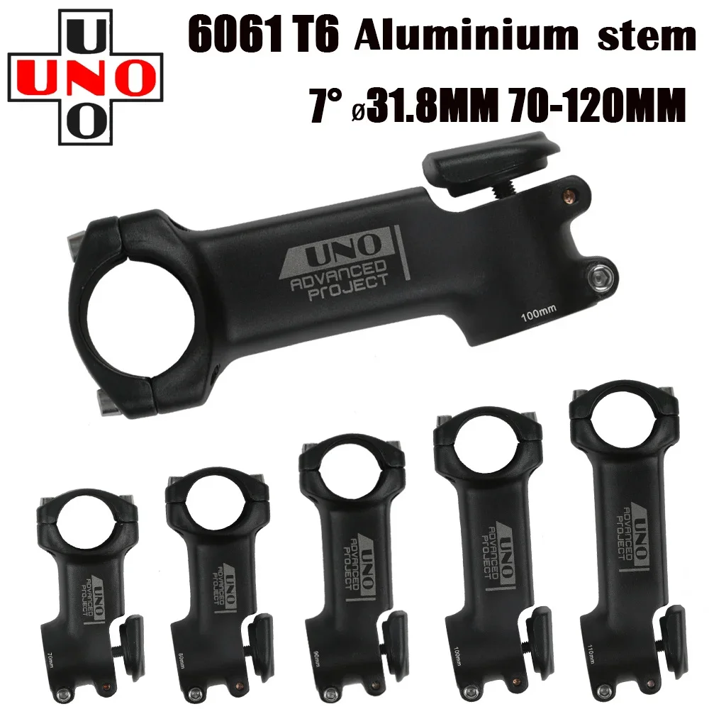 UNORoadBikeStem7DegreeWithCapBicycleHandlebarRiserDownStem