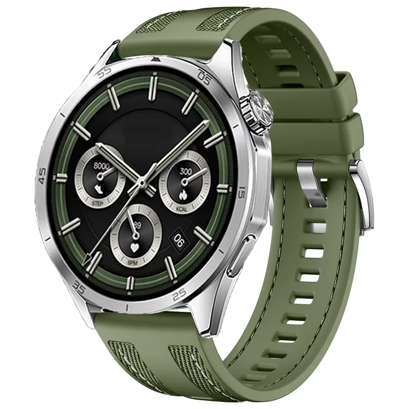 Universal 22mm Silicone Nylon Wristband - Premium Strap