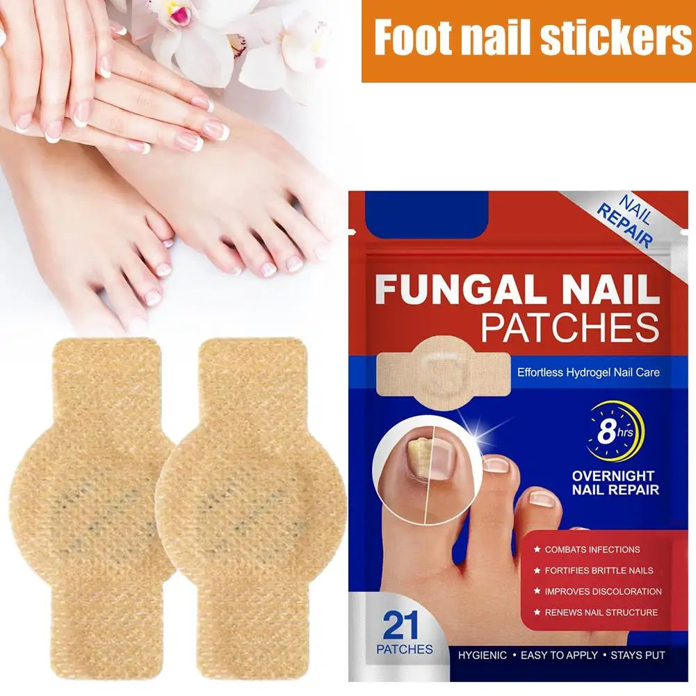 Waterproof Nail Repair Patches for Toenail Fungus Correction