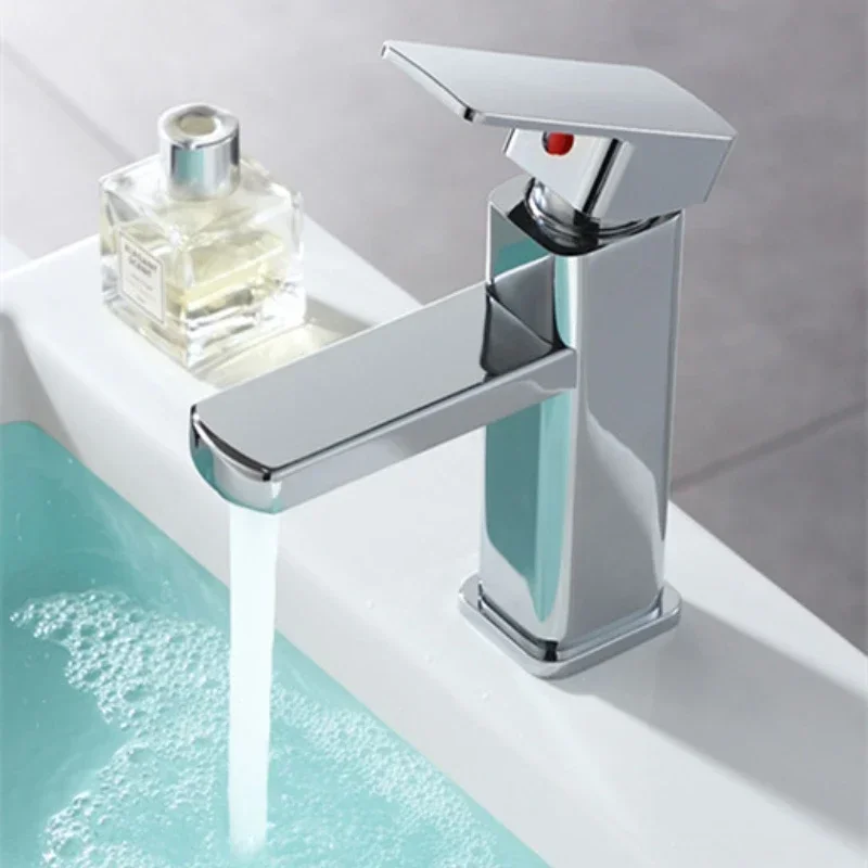 

Bathroom Faucets Wash Basin Faucet, Hot and Cold, Household Bathroom, Bathroom Counter, Basin, Washbasin, Sink, Bathroom Faucet