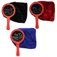 1pc Twisty Velvet Fabric Change Bag Pull Flower Make Things Appear Disappear Close Up Magic Tricks Toys for Children 2