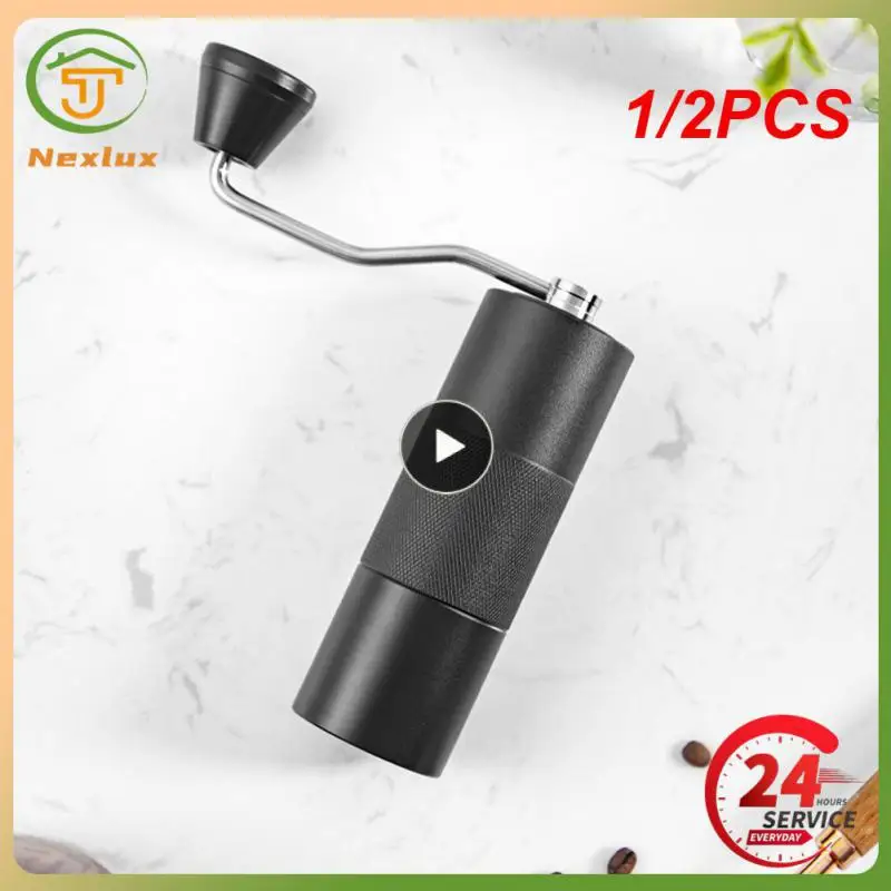 

1/2PCS Chestnut C3 Manual Coffee Grinder S2C Burr Inside High Quality Portable Hand Grinder With Double Bearing Positioning