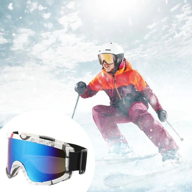Anti-fog Snow Goggles Winter Outdoor Ski Goggles Double Layers