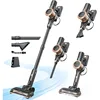 Cordless Vacuum Cleaner, 48kPA/190AW Powerful Suction, Max 60min Runtime, 4000mAh Large Battery, Anti Hair Wrap Stick Vacuum 1