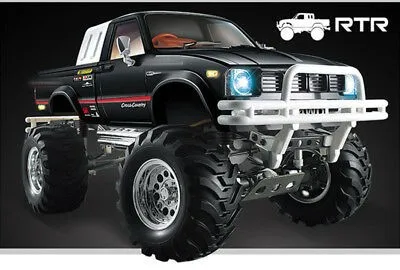 US Stock HG 1/10 4WD Pickup RC 4*4 Rally Car Series Car Racing Crawler 2.4G RTR Black TH04723 4