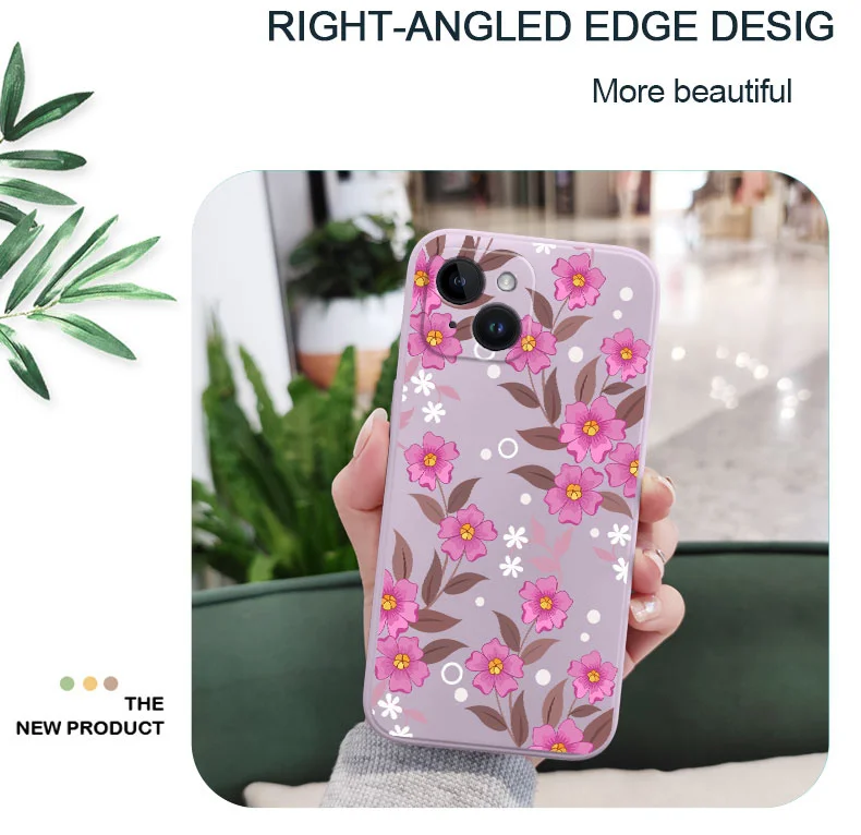 Passion Flower Phone Case For iPhone 14 13 12 11 X XR XS SE2 SE2020 8 7 6 6S Plus Pro Max Mini Silicone Cover- Sf4450f3b06f44d96afa5fb86b3be039dQ