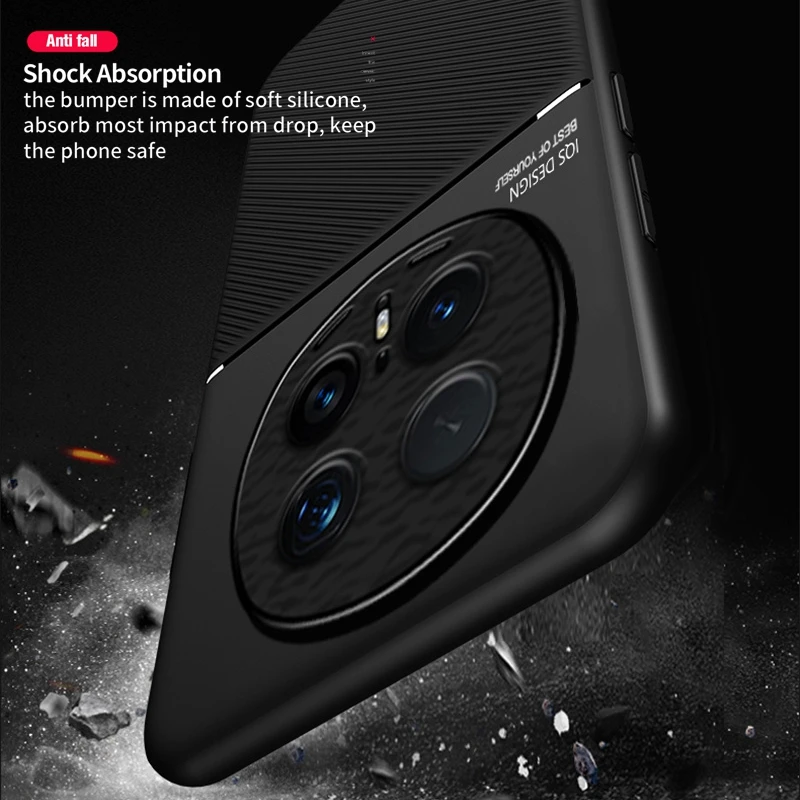 Durable Non-Slip Protective Case with Magnetic Suction Holder