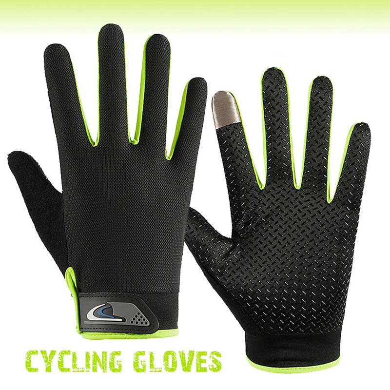 

Ice Silk Light Gloves Summer Thin Men Sports Cycling Running Fitness Driving Outdoors Fishing Women Non-Slip Touchscreen Gloves