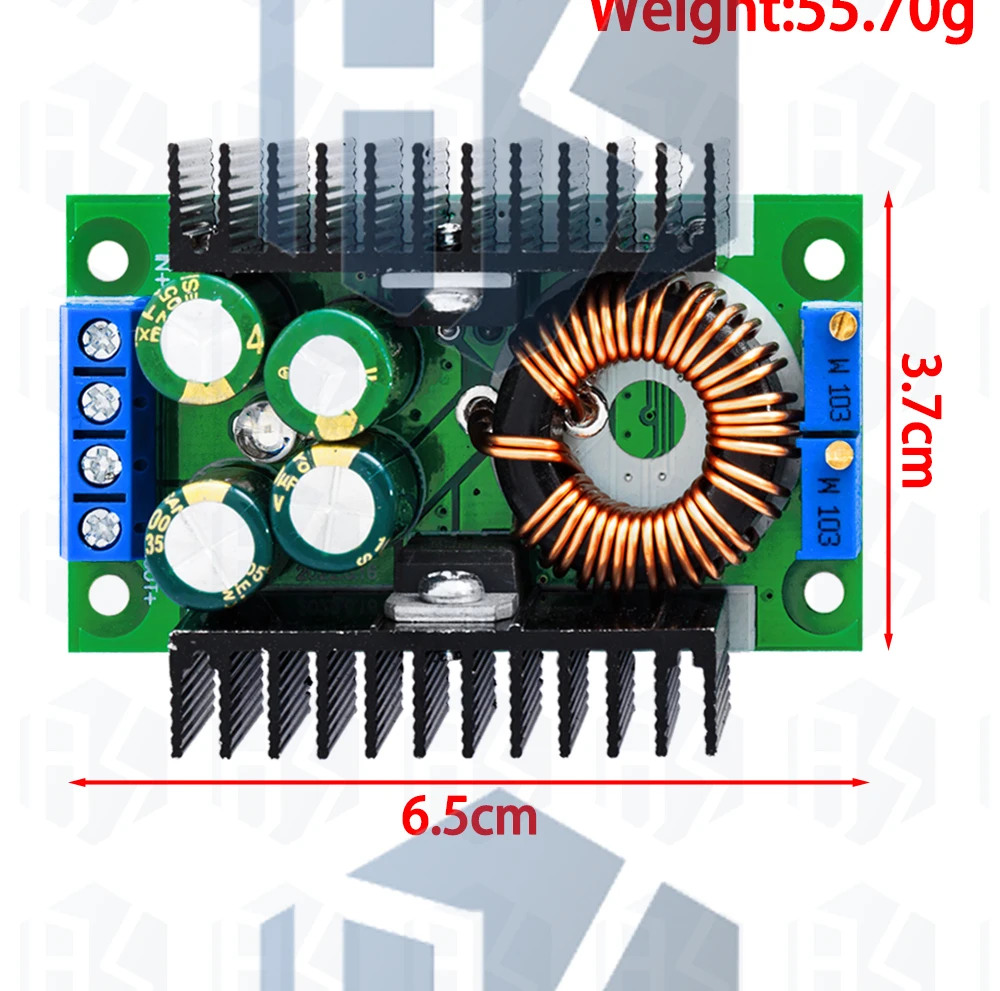 1 ~ 10PCS EGBO DC CC 9A 150W Boost Converter 300W Buck Converter 5-35V zu 1,2-35V Power Modul – Detail 19