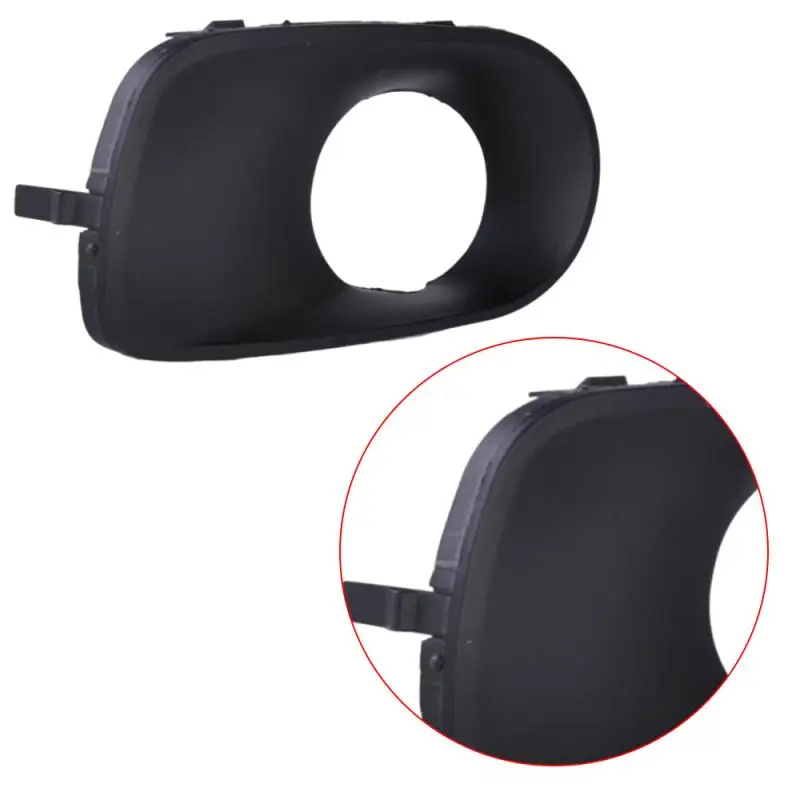 51117129299 51117129300 1Pcs Left /Right Side Fog Light Lamp Cover For BMW X5 E53 2003-2006 Black