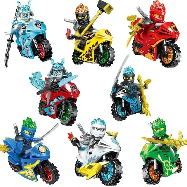 NETEASE Ninjago Mini Figures 4CM Anime Characters Building Blocks Toys Mini Doll Doll Figures Model Anime Bricks Kids Toys Gifts 1
