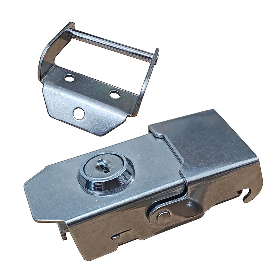 charnière de boîte latérale de serrure en acier mallette quincaillerie de alliage de partenaires de construction fait la main