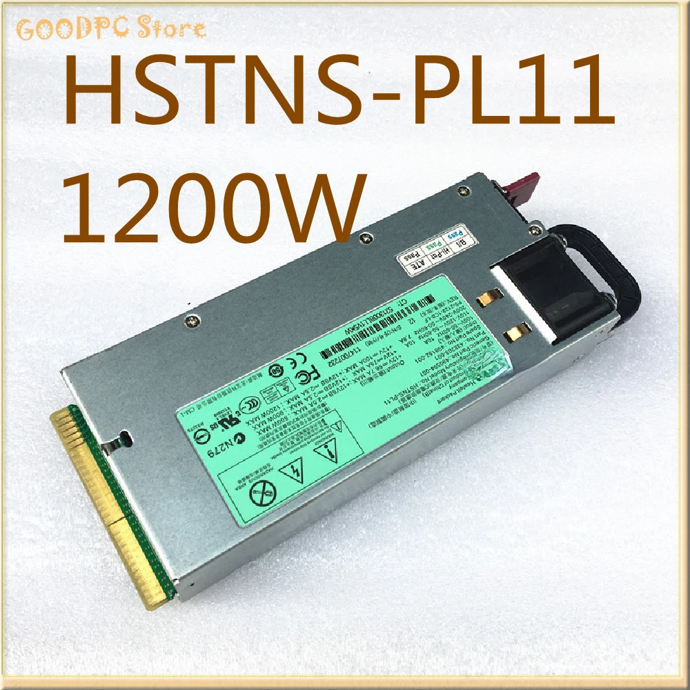 

HSTNS-PL11 490594-001 498152-001 1200W блок питания для HP DL580G6 G7 адаптер источника питания для сервера