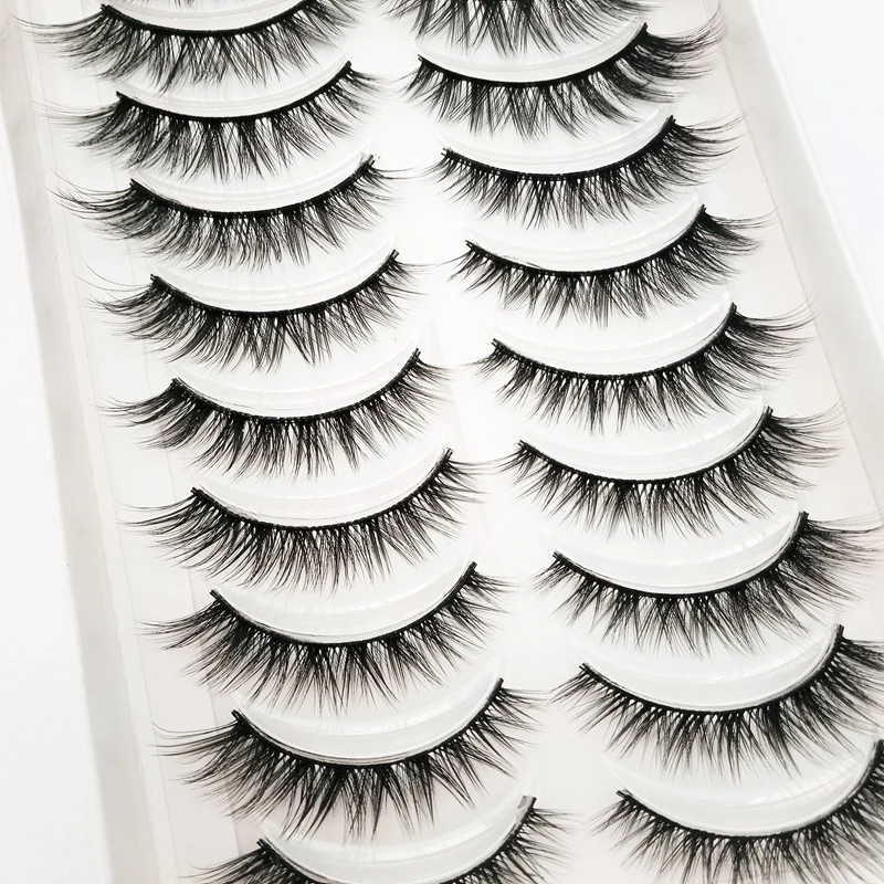 Fluffy Faux Mink Eyelashes for Glamorous Volume