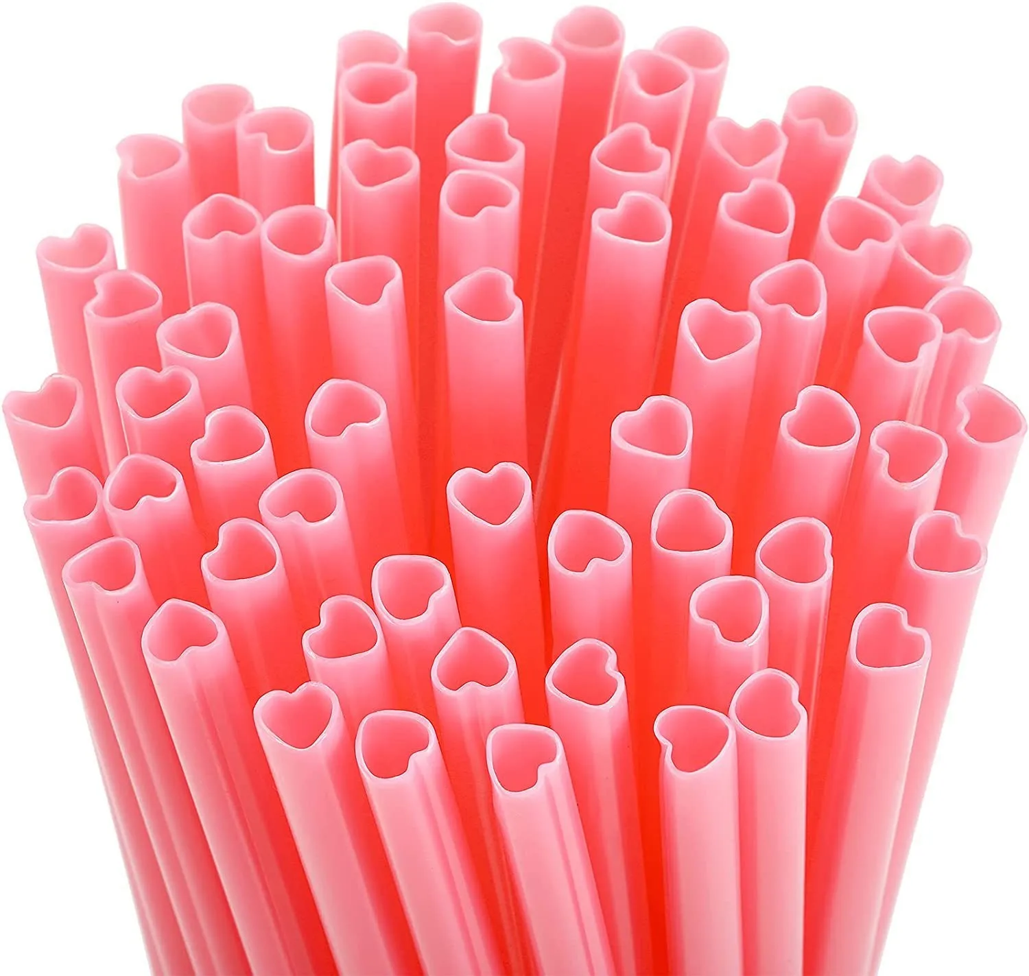 25/10pcs Creative Heart Pink Disposable Straw Bride Straws Tribe Supplies Hen Parti Bride To Be Bachelor Party Wedding Supplies