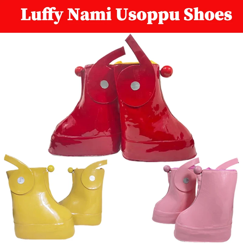 

Luffy обувь для косплея SSG Nami Usoppu аниме Egghead Island ролевые игры обувь костюм аксессуары для мужчин и женщин на Хэллоуин на заказ