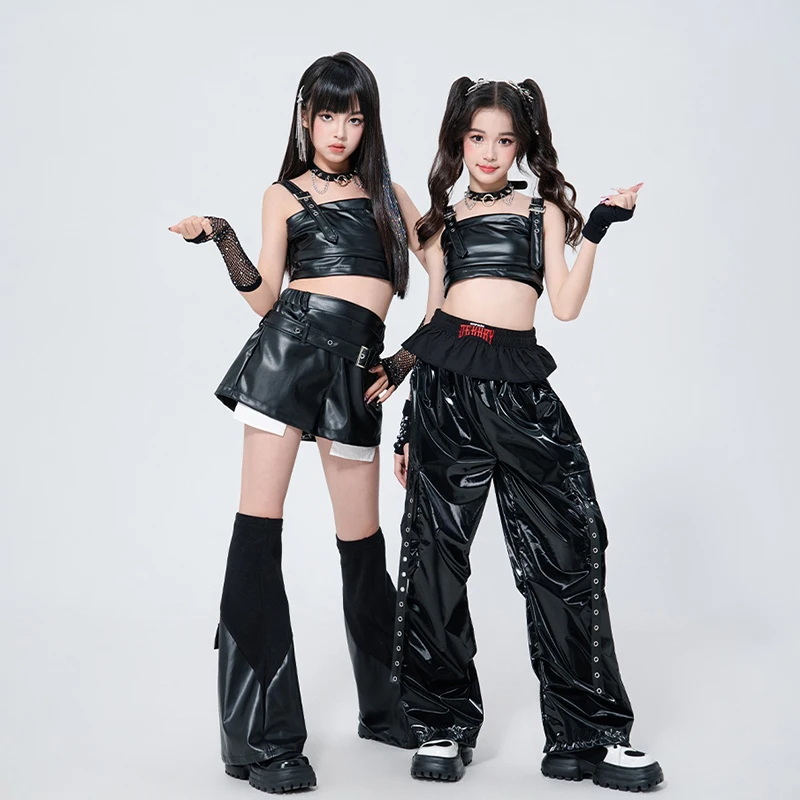 Cool Hip Pop Dance Costumes Girl's Group Samba Dance Outfit K POP