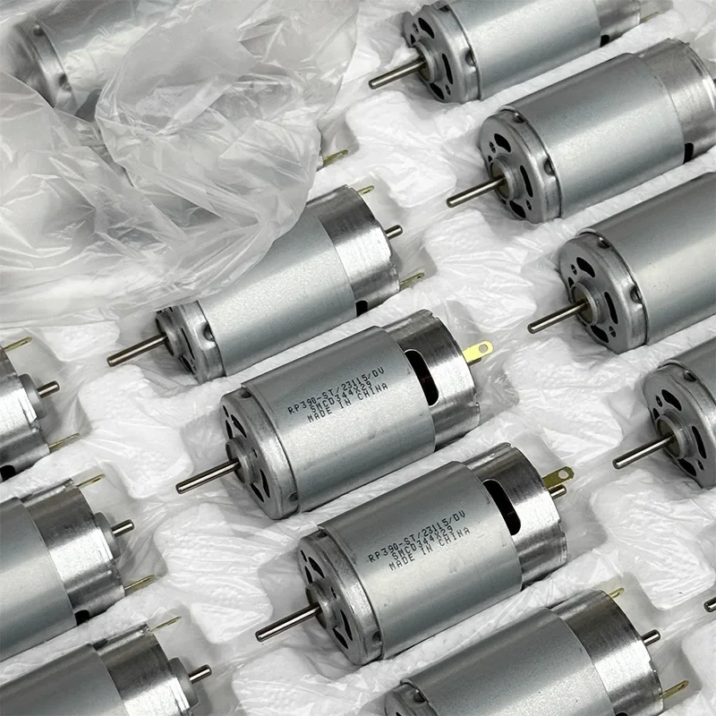 표준 RP390-ST/23115 미니 RS-390 모터 DC 6V 12V 18V 9300RPM 듀얼 2.3mm 샤프트 마이크로 28mm 전기 모터 DIY 취미용 장난감 모델
