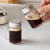 35ml Mini Mason Jar For Jam Honey Portable Leakproof Coffee Milk Juice Bottle With Lid Home Party Bar Vodka Spirits Shot Glass 3