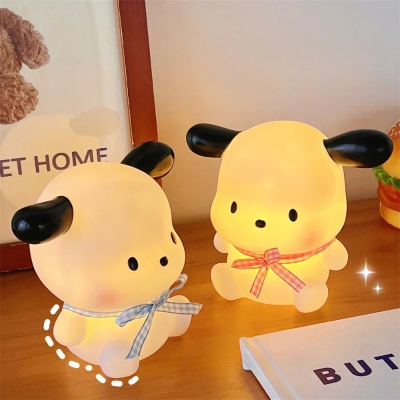 ZTGD Bonita Luz Nocturna Para Niños, Linda Lámpara De Vinilo Con Conejo Luces Nocturnas Kawaii Para Ninos Lampara De Luz Nocturna Recargable Para