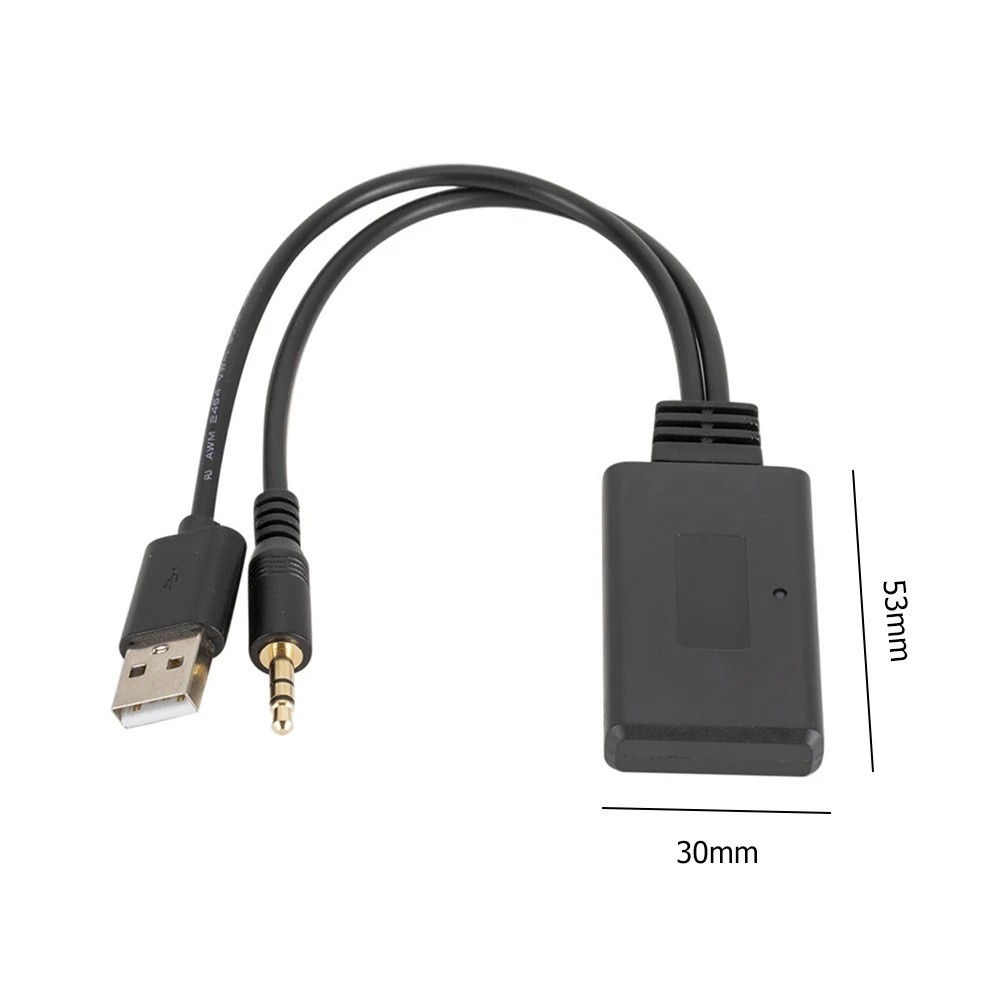 Bluetooth-compatible Music Audio Receiver Adapter Auto Accessories Universal Wireless Bluetooth-compatible Audio Receiver