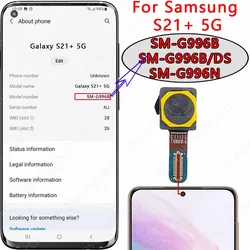 Enhanced Front - Facing Selfie Camera Module Replacement (S21 Plus 5G G996B)