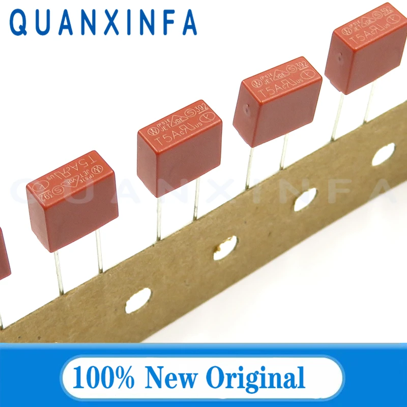 20PCS type 392 square tube fuse T500MA0.5A/T1A/1.25A/1.6A/2A/3.15A/4A/5A/6.3A/8A/10A/15A250V slowly fusing insurance tube