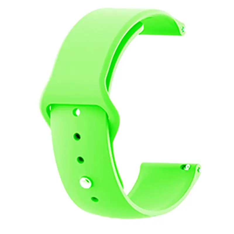 Silicone Sports Strap, 20mm - Replacement Watchband Bracelet Accessories