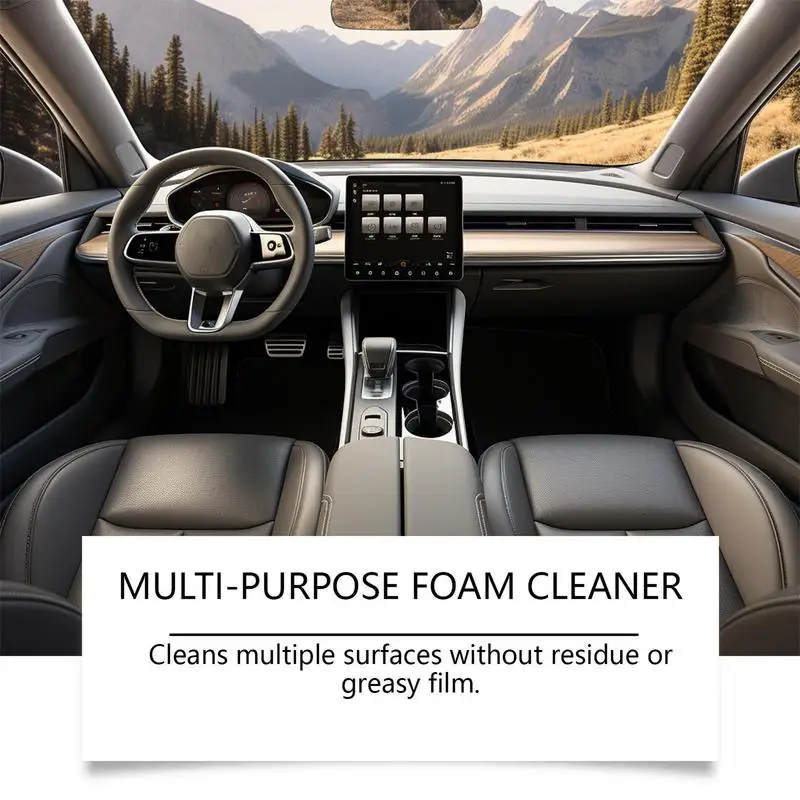 Car Seat Stain Remover 100ml Safe Powerful Multi-purpose Foam Cleaner Foaming Automotive Care Products For Home Kitchen Bathroom
