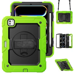 3-Layer Multi-Funzione Custodia Shockproof per Tablet con Protezione dello Schermo Integrata