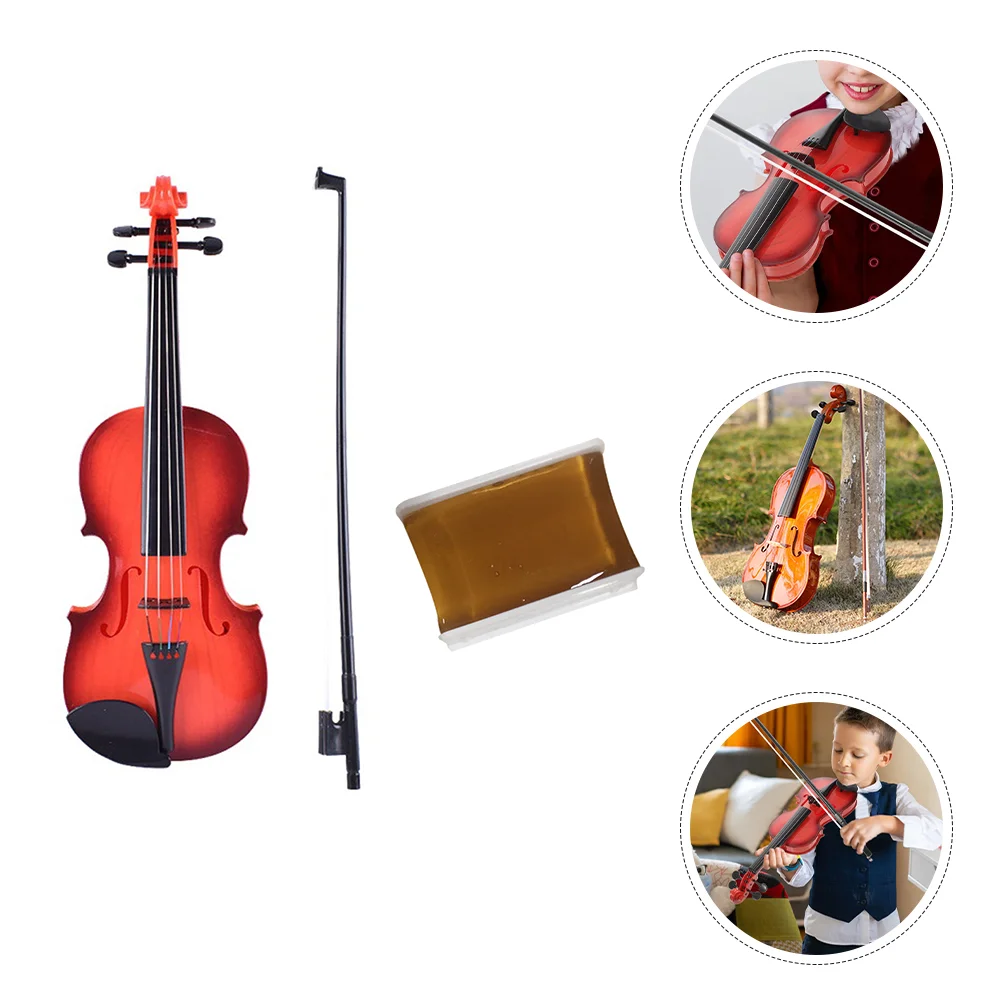 

Of String Instrument Toy Mini Violin Model Simulated Violin Plaything Realistic Musical Instrument 38x13.5cm