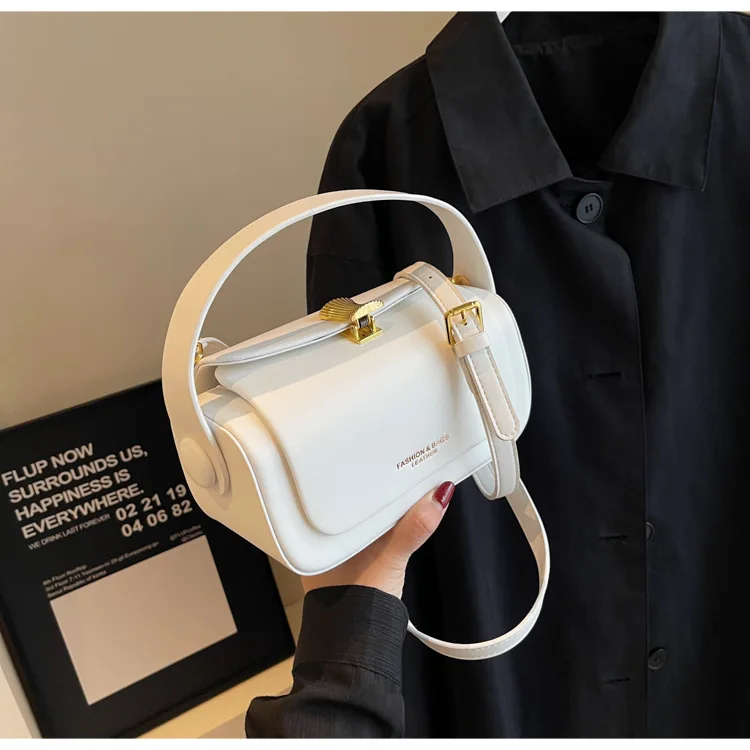 Mini Square Crossbody Bag - Luxury Designer Handbag Box Shape Satchel