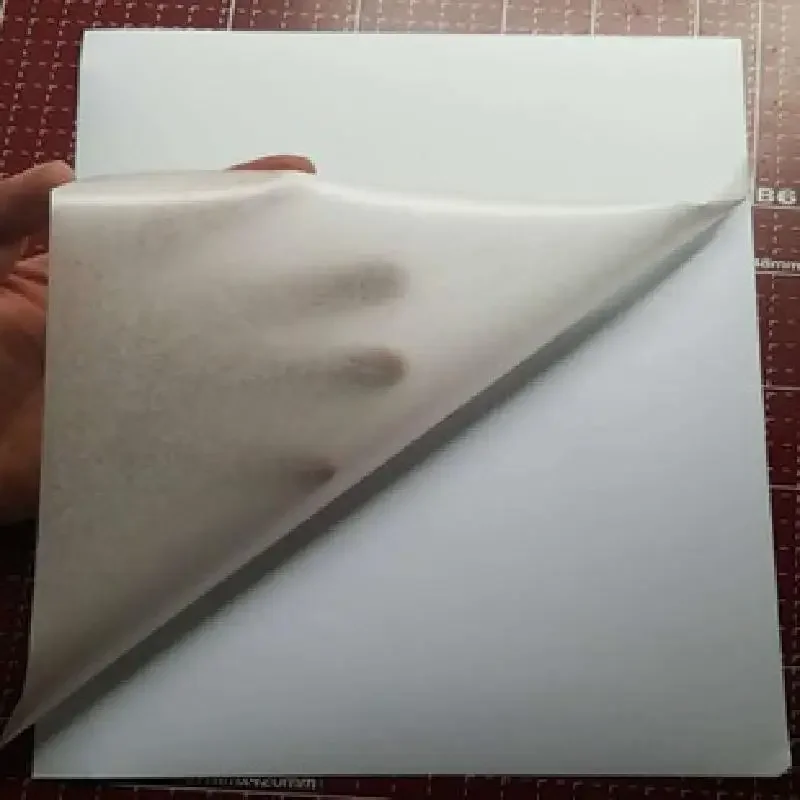 50pcs/bag A4 Self-adhesive, Inkjet Printable, Waterproof, Tear-proof Pp Synthetic Paper Label Paper, Glossy Synthetic Paper