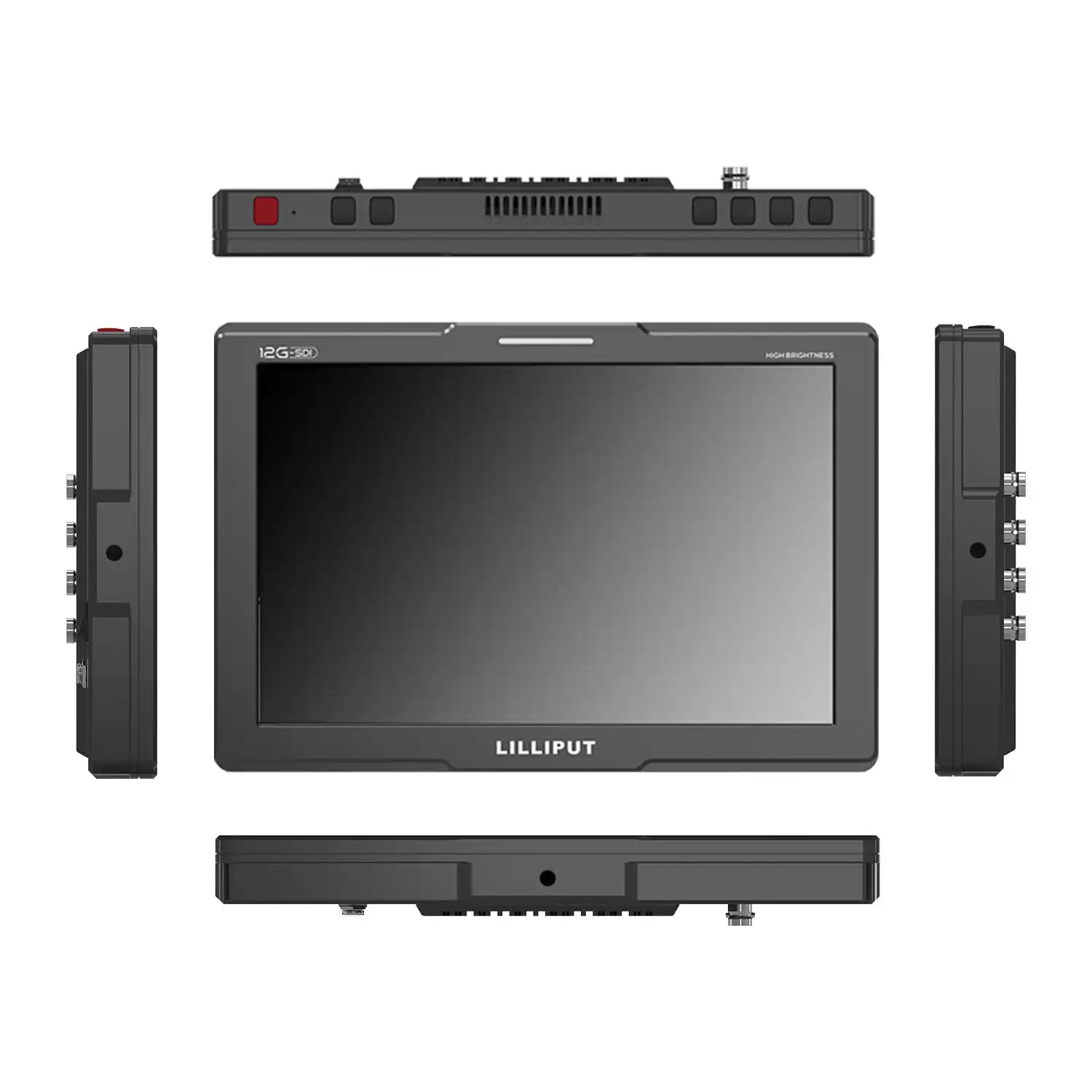 LILLIPUT Q10 10.1inch 1500nits 4K HD 2.0 12G-SDI Ultra Brightness HDR 3D-LUT Multiview On-Camera Monitor For Broadcast Video
