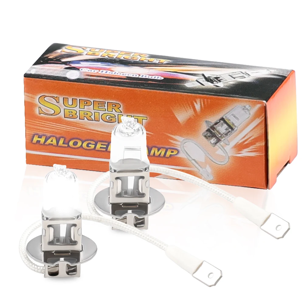 H3-55W-Halogen-Light-Bulbs-12V-4300K-Warm-Lightign-Headlights-For-Auto ...