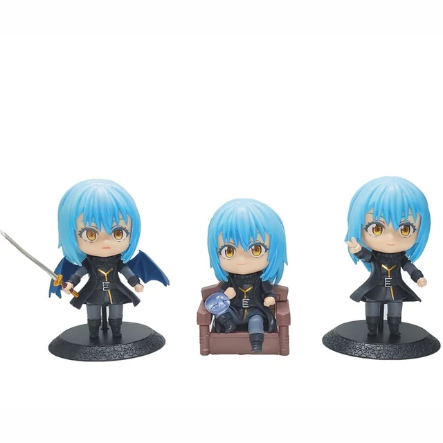 KIT ACTION FIGURES 6 PÇS TENSEI SHITARA SLIME DATTA KEN (That Time I G