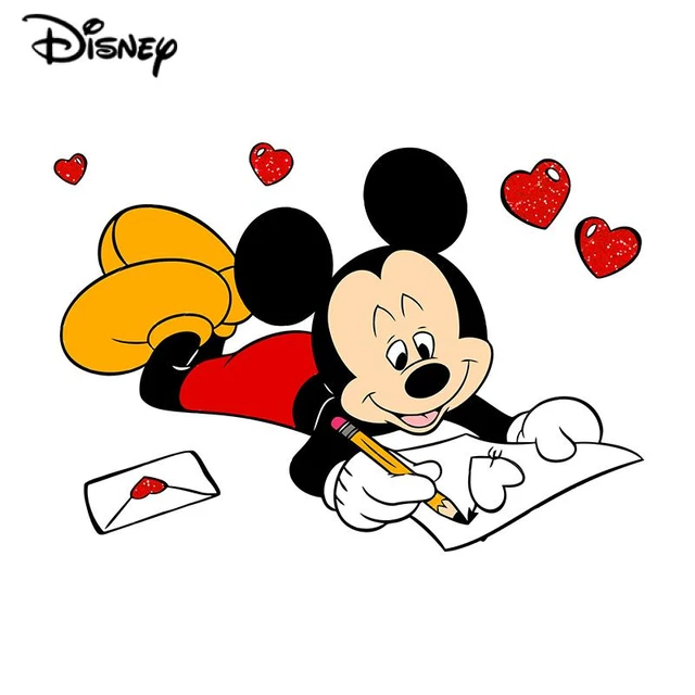 Mickey Mouse Letter Template