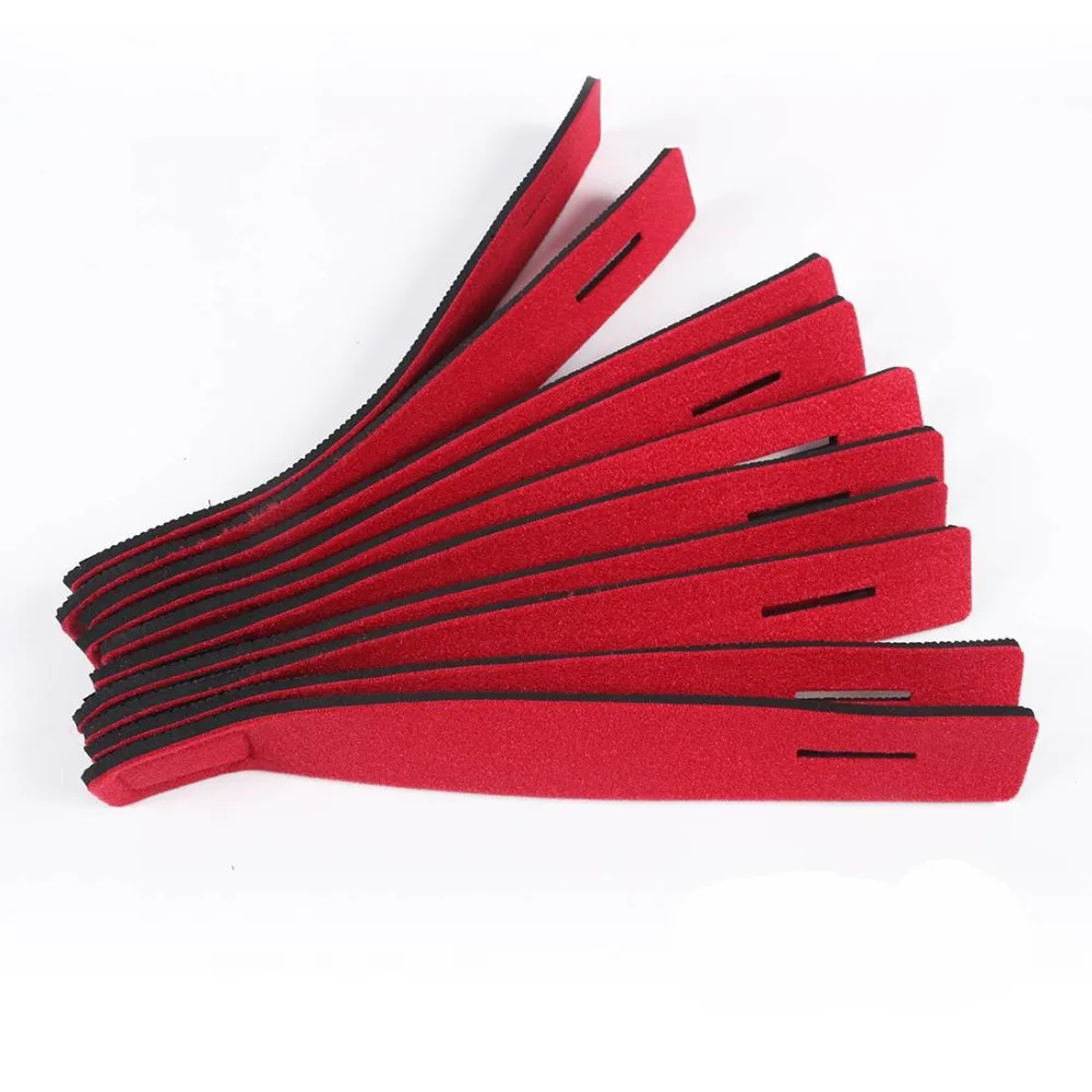 20-1 stücke Angelrute Halter Pole Gürtel Verschluss Hosenträger Strap Elastische Kabel Angelrute Lagerung Werkzeug Tackle Box Zubehör – Detail 6